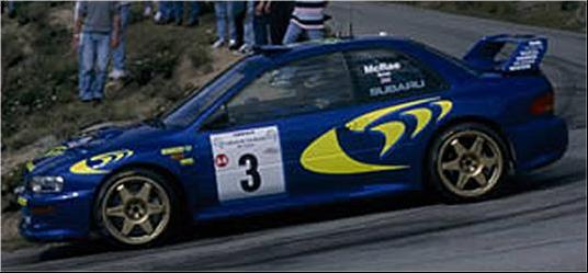 hpi racing 1/43 Subaru Impreza WRC'97 #3 1997 Swedish | eBay